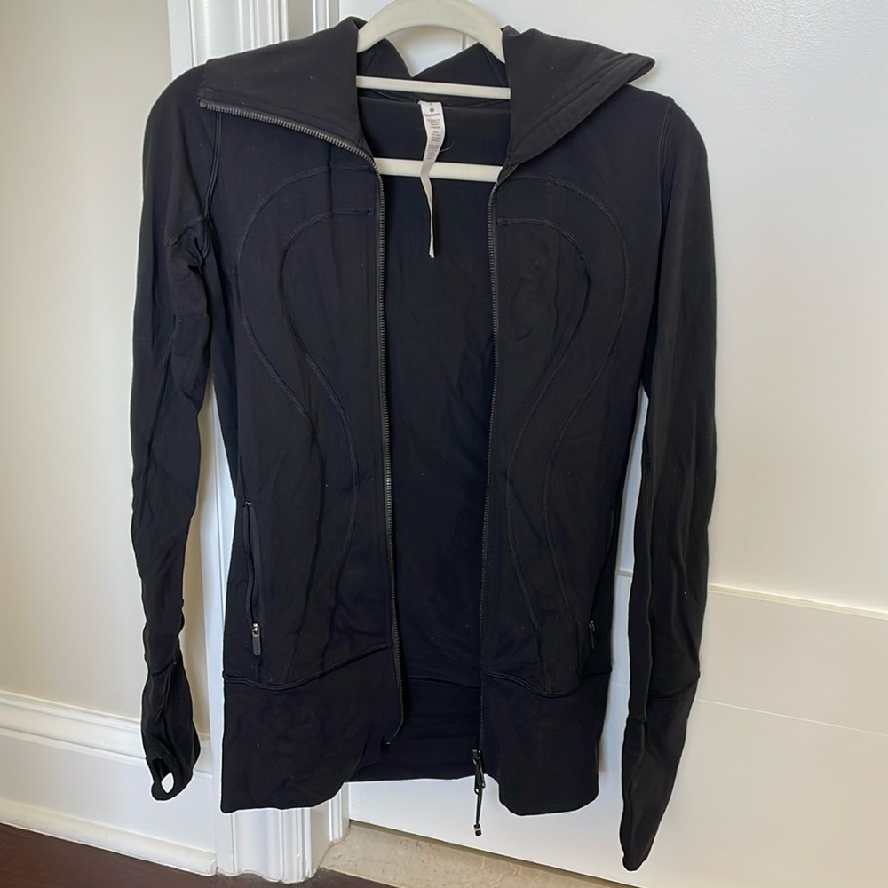 Lululemon long tunic zip-up